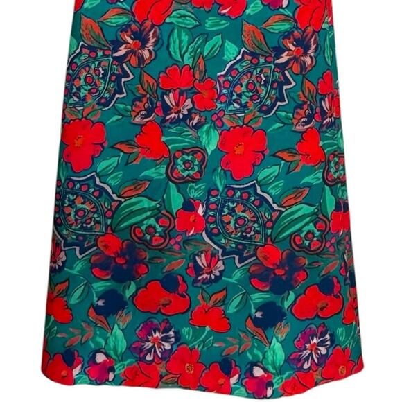 Animapop Abstract Print Reversible Sleeveless A-Line Dress Artsy Sz Medium NWT - Picture 15 of 16